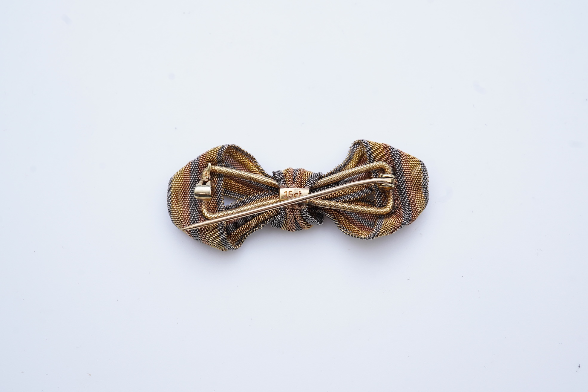 A rare gold brooch, circa 1900